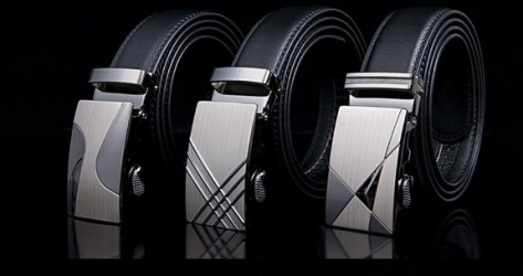 new arrival men automatic buckle brand new fashion leather belts for business men high quality luxury for man