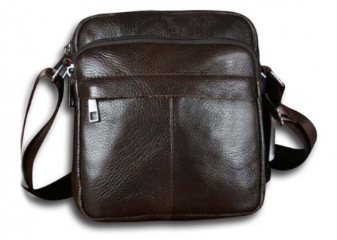 Hot sale New fashion genuine leather men bags small shoulder bag men messenger bag crossbody leisure bag