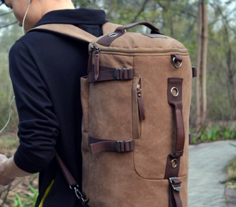 Multi functional - GYM bag Men Detachable Backpack male  bag student sports backpacks outdoor travel bag