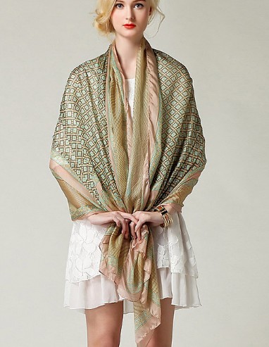 New Style Shawl Brand Design Silk Scarf 180x110cm Big Size Hijab Fashion Silk Scarves For Women