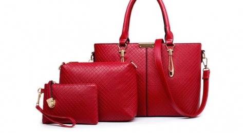 Factory Outlets 3 Sets National Women Messenger Bags Large Capacity Shoulder Bag High Quality PU Leather Handbags