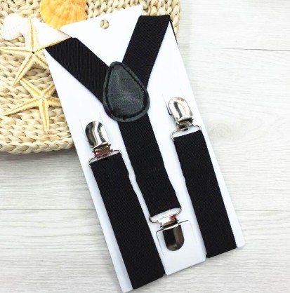 High Elastic Solid Color Kid Suspenders Baby Boy Girl Children Clothing Accessories