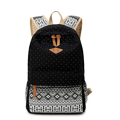 backpacks for teenage girls middle school girls school bags high quality ethnic canvas backpack women sac a dos
