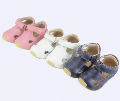 High Quality Sheepskin Leather Kids Children  Sandals Shoes For Boys And Girls New 2016 Summer