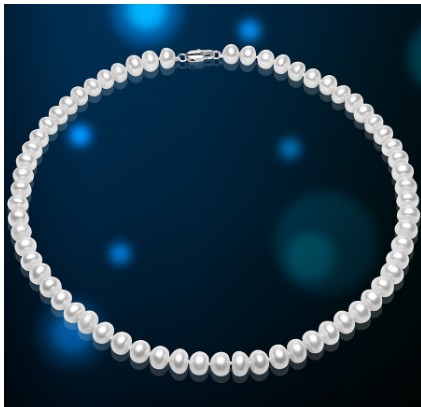 Brand Genuine Freshwater Pearl Jewelry Necklace 6-7mm White Freshwater Pearl Choker Necklaces For Women Fine Jewelry