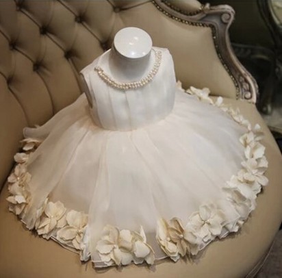 Real Photos Ball Gown  Flower Girl Dresses For Weddings 2015 First Communion Dresses Pageant Dresses