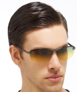 Classic Brand Day & Night Vison Multifunction Men's Polarized Goggles leisure Glasses Reduce Glare Sunglasses
