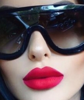 Unique Women Integrated Sunglasses Big Frame Safety Goggles Sun Glasses Acetate Women Luxury Brand Square Glasses