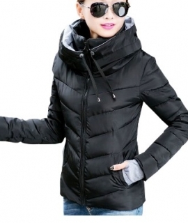 Winter Jacket Women Parka Thicken Outerwear Women Down Coats Short Slim Design Cotton-padded Plus Size