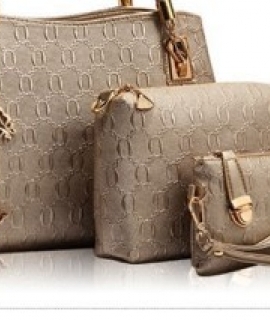 New 2015 women handbags leather handbag women messenger bags ladies brand designs bag bags Handbag+Messenger Bag+Purse 3 Sets