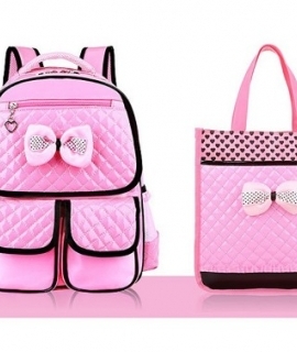 New Fashion Children School Bags Girls High Quality PU Children Backpack School Backpacks Child Book Bag