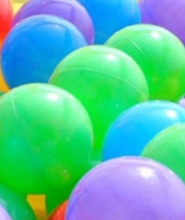 100Pcs 7cm Colorful Ball Fun Ball Soft Plastic Ocean Ball Baby Kid Toy Swim Toy