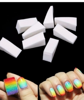 24pcs Gradient Nails Soft Sponges for Color Fade Manicure Creative Nail Art Tools Accessories