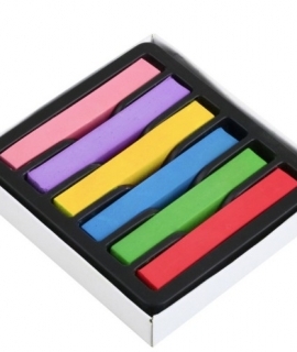 1 set 6 Colors chalk Worldwide hair dyeing hair color chalk crayon 6 colors hair pins