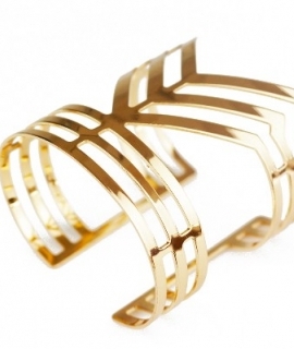 2016 New fashion Curved ethnic Cuff Bracelet gold bohemian Statement Bangles Letter bracelet bangle women fine jewelry